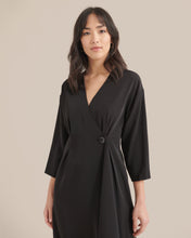 Load image into Gallery viewer, Brendolyn Button-Front Wrap Dress