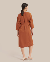 Load image into Gallery viewer, Brendolyn Button-Front Wrap Dress
