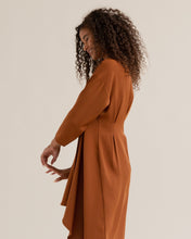 Load image into Gallery viewer, Brendolyn Button-Front Wrap Dress