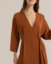 Load image into Gallery viewer, Brendolyn Button-Front Wrap Dress