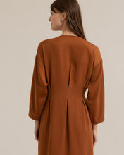 Load image into Gallery viewer, Brendolyn Button-Front Wrap Dress