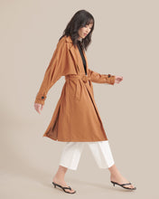 Load image into Gallery viewer, Brenna Tie-Front Trench Coat
