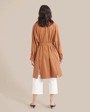 Load image into Gallery viewer, Brenna Tie-Front Trench Coat