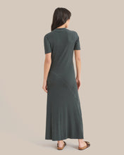 Load image into Gallery viewer, Cleo Short-Sleeve Maxi Dress