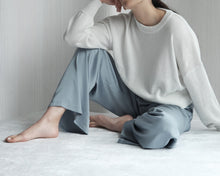 Load image into Gallery viewer, Daphne Relaxed Satin Pants