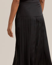 Load image into Gallery viewer, Delphine Pleated Silken Skirt