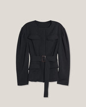 Load image into Gallery viewer, Em Puff-Sleeve Shacket