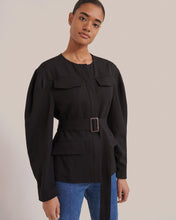 Load image into Gallery viewer, Em Puff-Sleeve Shacket