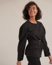 Load image into Gallery viewer, Em Puff-Sleeve Shacket