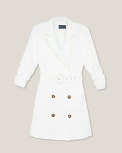 Load image into Gallery viewer, Fallon Button-Front Tuxedo Dress