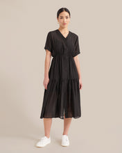 Load image into Gallery viewer, Imogen Button-Front Midi Dress