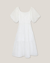 Load image into Gallery viewer, Iris Puff-Sleeve Midi Dress
