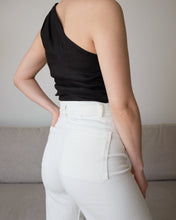 Load image into Gallery viewer, Laurie One-Shoulder Linen Blouse