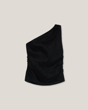 Load image into Gallery viewer, Laurie One-Shoulder Linen Blouse