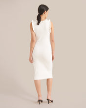 Load image into Gallery viewer, Madelyn Ruffle Trim Midi Dress