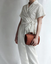 Load image into Gallery viewer, Nimah Cropped Wrap Blouse