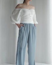 Load image into Gallery viewer, Penny Ruched Off-Shoulder Blouse
