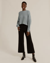 Load image into Gallery viewer, Saya Cropped Crew Neck Sweater