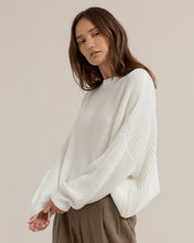 Load image into Gallery viewer, Saya Cropped Crew Neck Sweater