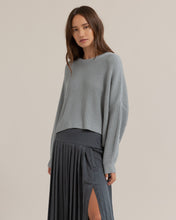 Load image into Gallery viewer, Saya Cropped Crew Neck Sweater