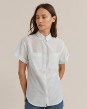 Load image into Gallery viewer, Sophia Cotton Button-Down Blouse