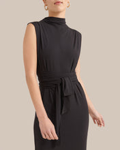 Load image into Gallery viewer, Teagan Sleeveless Tie-Front Dress