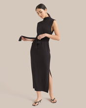 Load image into Gallery viewer, Teagan Sleeveless Tie-Front Dress