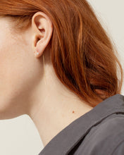 Load image into Gallery viewer, Ayoka Pearl Open Hoop Threader Earrings
