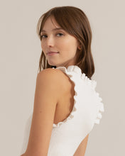 Load image into Gallery viewer, Azza Sleeveless Ruffle Trim Blouse
