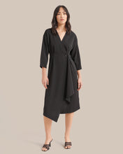 Load image into Gallery viewer, Brendolyn Button-Front Wrap Dress
