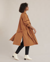 Load image into Gallery viewer, Brenna Tie-Front Trench Coat
