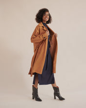 Load image into Gallery viewer, Brenna Tie-Front Trench Coat
