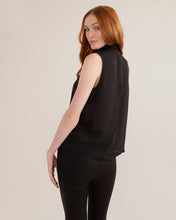 Load image into Gallery viewer, Camila Mock-Neck Sleeveless Blouse
