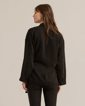 Load image into Gallery viewer, Carmen Tie-Front Wrap Blazer
