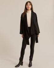 Load image into Gallery viewer, Carmen Tie-Front Wrap Blazer
