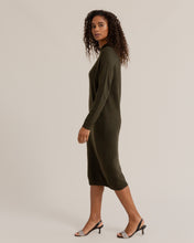 Load image into Gallery viewer, Cheyenne Mock-Neck Sweater Dress

