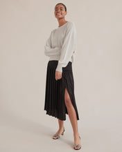 Load image into Gallery viewer, Delphine Pleated Silken Skirt
