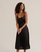 Load image into Gallery viewer, Delphine Pleated Silken Skirt
