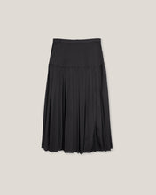 Load image into Gallery viewer, Delphine Pleated Silken Skirt
