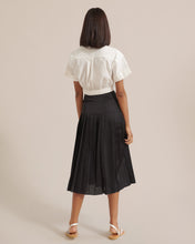 Load image into Gallery viewer, Delphine Pleated Silken Skirt
