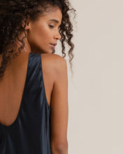 Load image into Gallery viewer, Eden High-Neck Satin Dress
