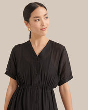 Load image into Gallery viewer, Imogen Button-Front Midi Dress
