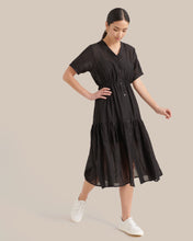 Load image into Gallery viewer, Imogen Button-Front Midi Dress
