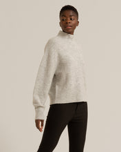 Load image into Gallery viewer, Isla Oversized Mock-Neck Sweater
