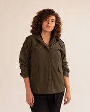 Load image into Gallery viewer, Ivy High Collared Utility Jacket
