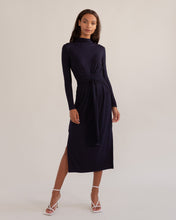 Load image into Gallery viewer, Kennedy Long-Sleeve Tie-Front Dress
