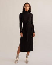 Load image into Gallery viewer, Kennedy Long-Sleeve Tie-Front Dress
