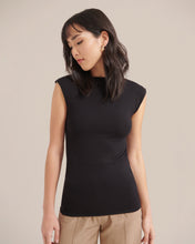 Load image into Gallery viewer, Ladan Sleeveless Slit-Neck Tank
