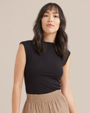 Load image into Gallery viewer, Ladan Sleeveless Slit-Neck Tank
