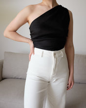 Load image into Gallery viewer, Laurie One-Shoulder Linen Blouse
